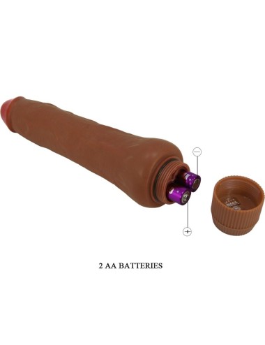 BAILE - DRYAD VIBRATORE REALISTICO 25 CM MULATTO