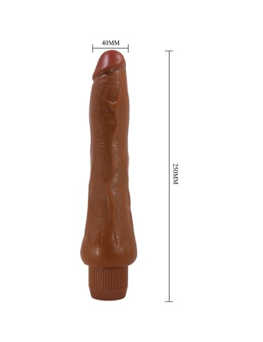 BAILE - DRYAD VIBRATORE REALISTICO 25 CM MULATTO