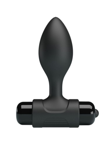 PRETTY LOVE - VIBRA BUTT 10 VIBRAZIONI PLUG ANALE NERO