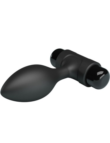 PRETTY LOVE - VIBRA BUTT 10 VIBRAZIONI PLUG ANALE NERO