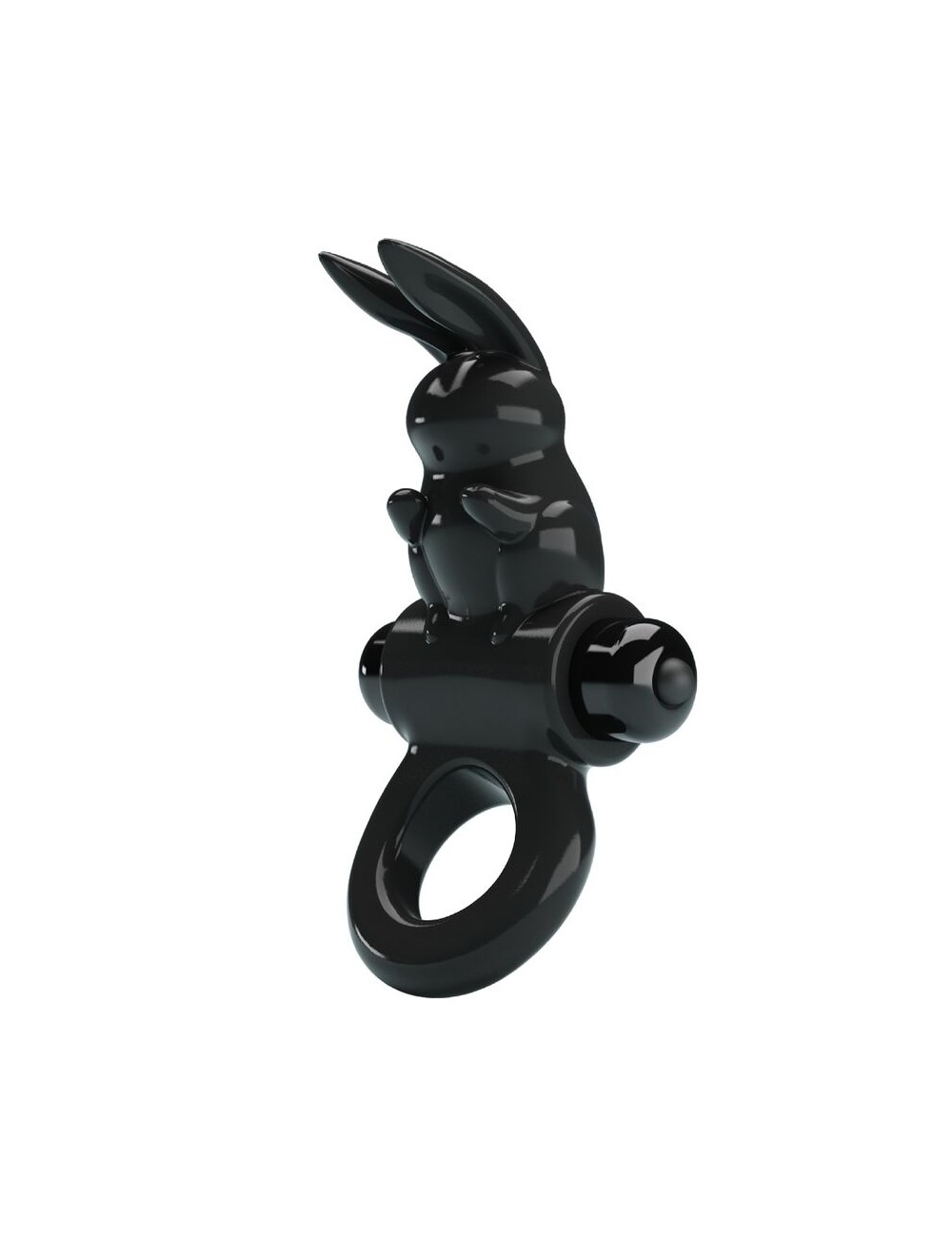 PRETTY LOVE - ANELLO VIBRATORE CONIGLIO ECCITANTE 10 VIBRAZIONI NERO PRETTY LOVE - ANELLO VIBRATORE CONIGLIO ECCITANTE 10 VIBRAZIONI NERO