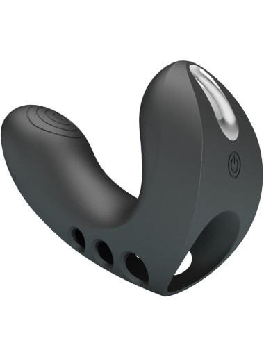 PRETTY LOVE - VIBRATORE DA DITA CAMELIA 7 VIBRAZIONI NERO