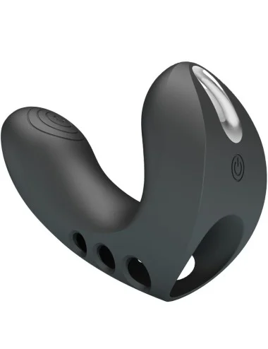 PRETTY LOVE - VIBRATORE DA DITA CAMELIA 7 VIBRAZIONI NERO