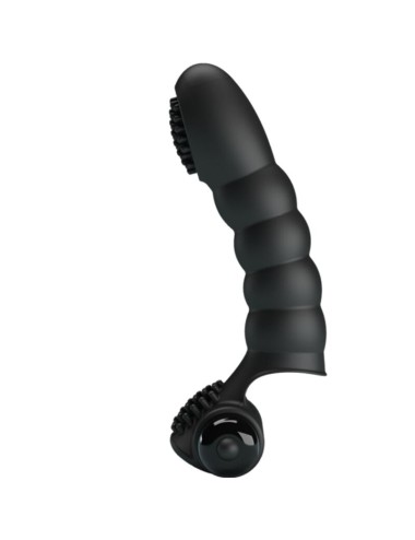 PRETTY LOVE - VIBRATORE DA DITA ALEXANDER 10 VIBRAZIONI NERO