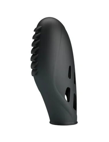 PRETTY LOVE - VIBRATORE DA DITO IN SILICONE GILO NERO