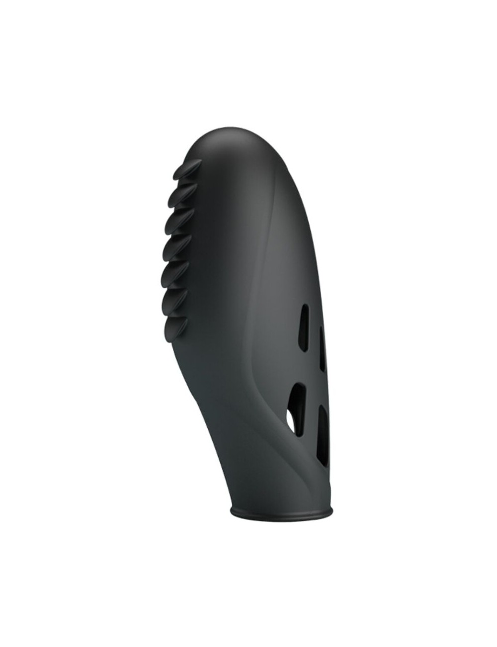 PRETTY LOVE - VIBRATORE DA DITO IN SILICONE GILO NERO