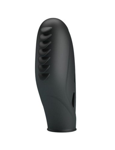 PRETTY LOVE - VIBRATORE DA DITO IN SILICONE GILO NERO