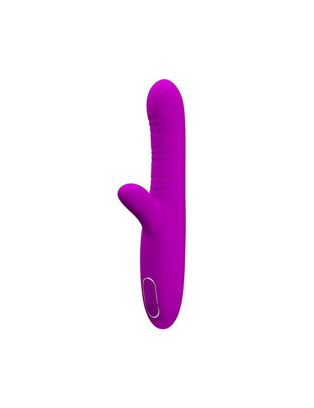 PRETTY LOVE - ANGELIQUE VIBRATORE MULTIFUNZIONE + STIMOLATORE CLITORIDE VIOLA