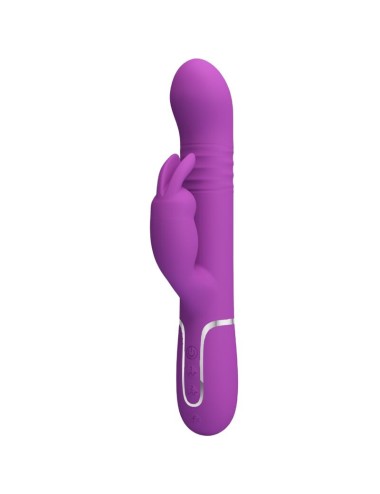 PRETTY LOVE - COALE 4 IN 1 MULTIFUNZIONE VIBRATORE CONIGLIO VIOLA