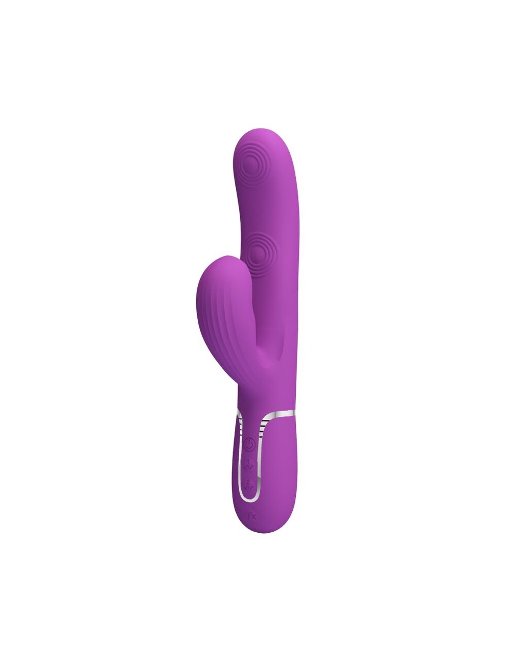 PRETTY LOVE - PERLITA 3 IN 1 VIBRATORE MULTIFUNZIONE CONIGLIO VIOLA