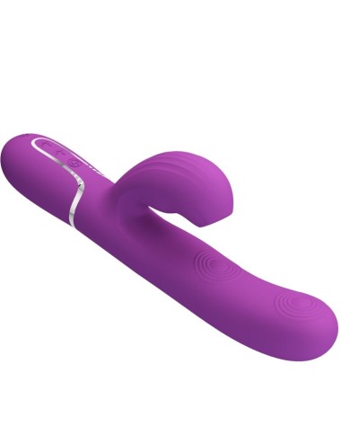 PRETTY LOVE - PERLITA 3 IN 1 VIBRATORE MULTIFUNZIONE CONIGLIO VIOLA