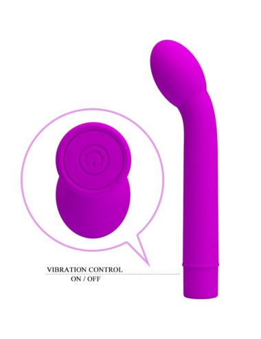 PRETTY LOVE - VIBRATORE G-SPOT LOGAN 10 VIBRAZIONI VIOLA
