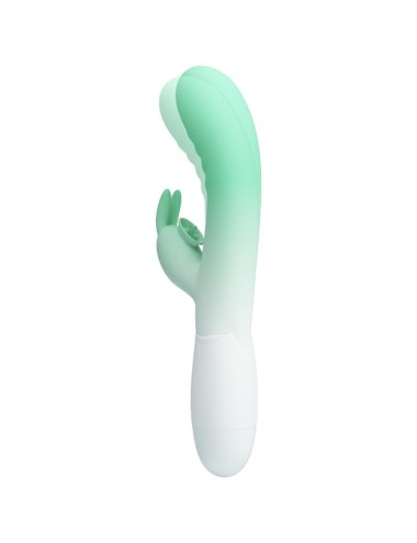 PRETTY LOVE - VIBRATORE CONIGLIO CERBERUS 3O VIBRAZIONI VERDE