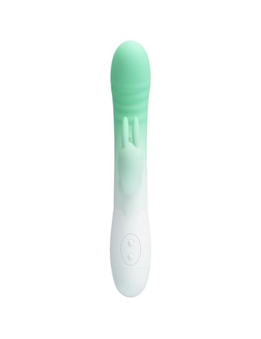 PRETTY LOVE - VIBRATORE CONIGLIO CERBERUS 3O VIBRAZIONI VERDE