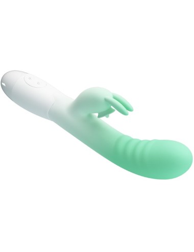 PRETTY LOVE - VIBRATORE CONIGLIO CERBERUS 3O VIBRAZIONI VERDE