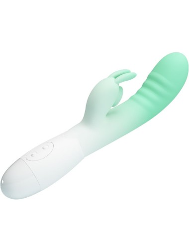 PRETTY LOVE - VIBRATORE CONIGLIO CERBERUS 3O VIBRAZIONI VERDE