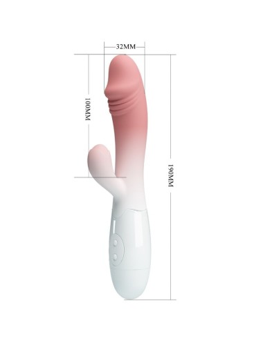 PRETTY LOVE - SNAPPY RABBIT VIBRATORE 30 VIBRAZIONI ROSA