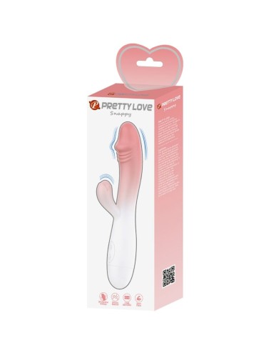PRETTY LOVE - SNAPPY RABBIT VIBRATORE 30 VIBRAZIONI ROSA