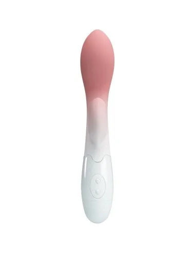 PRETTY LOVE - VIBRATORE PUNTO G LUMINOSO + STIMOLATORE CLITORIDEO 30 VIBRAZIONI ROSA