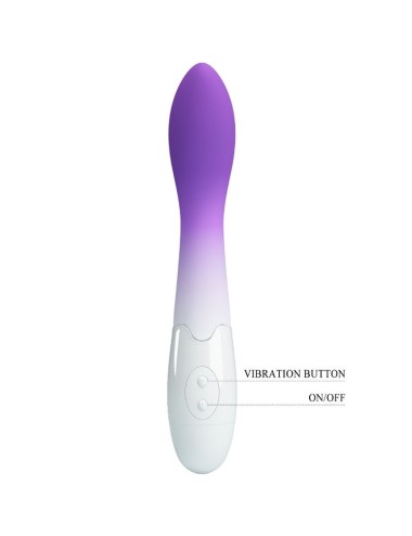 PRETTY LOVE - VIBRATORE PUNTO G BISHOP 30 VIBRAZIONI VIOLA