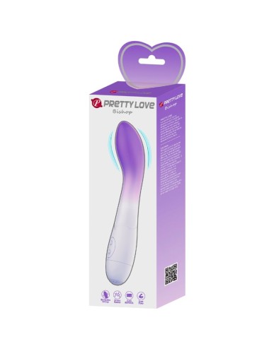 PRETTY LOVE - VIBRATORE PUNTO G BISHOP 30 VIBRAZIONI VIOLA