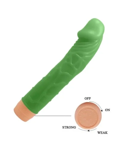 BAILE - BILL VIBRATORE REALISTICO 22,5 CM VERDE