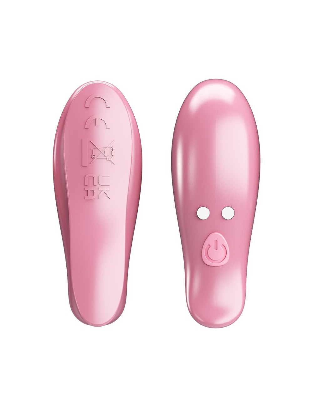 PRETTY LOVE - MORSETTI PER CAPEZZOLI CAILEY 10 VIBRAZIONI TELECOMANDO ROSA