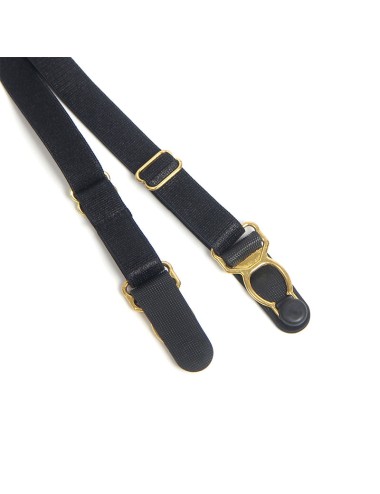 SUBBLIME - 955458 BODY IN PELLE NERA CON ZIP S/M