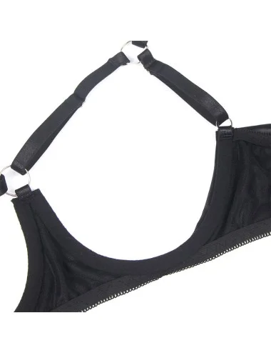 SUBBLIME - 955199 COMPLETO REGGISENO CON FIOCCO NERO REGOLABILE S/M