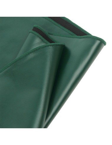 SUBBLIME - 955441 ABITO CON SPALLINE IN PELLE VERDE L/XL