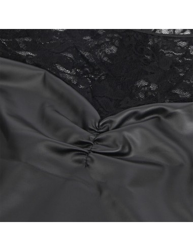 SUBBLIME - 955601 ABITO MANICA LUNGA CON PIZZO NERO L/XL