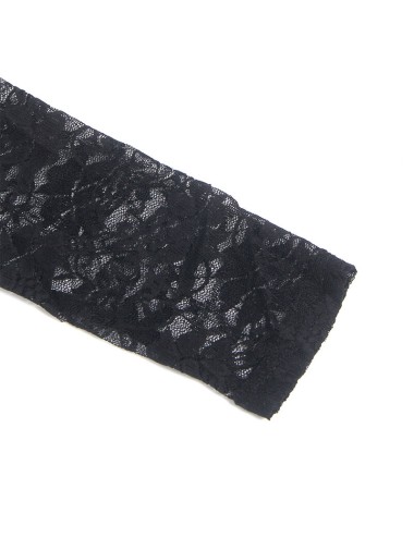 SUBBLIME - 955601 ABITO MANICA LUNGA CON PIZZO NERO L/XL