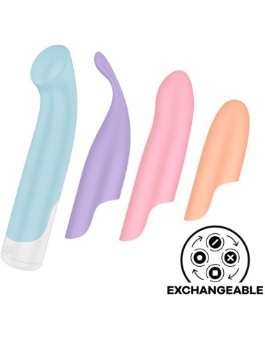 SATISFYER - G-SPOT WAVE 4 VIBRATORE PROGRAMMA 12 VIBRAZIONI GRIGIO SCURO