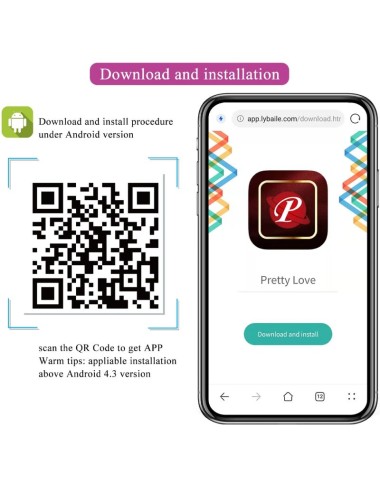 PRETTY LOVE - FRANZ MASSAGGIATORE E VIBRATORE APP GRATUITA VIOLA