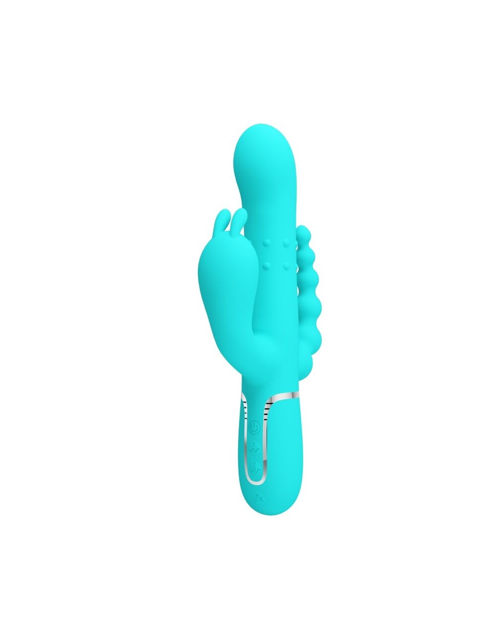 PRETTY LOVE - CAMMY 4 IN 1 MULTIFUNZIONE VIBRATORE TRIPLE RABBIT BLU PRETTY LOVE - CAMMY 4 IN 1 MULTIFUNZIONE VIBRATORE TRIPLE RABBIT BLU
