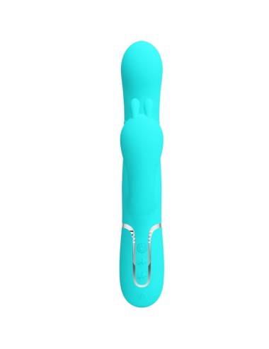 PRETTY LOVE - CAMMY 4 IN 1 MULTIFUNZIONE VIBRATORE TRIPLE RABBIT BLU