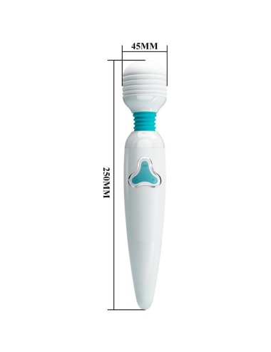 PRETTY LOVE - VIBRATORE CLOUD WAND 7 VIBRAZIONI BIANCO
