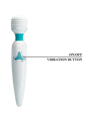 PRETTY LOVE - VIBRATORE CLOUD WAND 7 VIBRAZIONI BIANCO