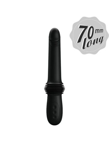 PRETTY LOVE - VIBRATORE PAZUZU 3 MODALITÀ DI SPINTA NERO