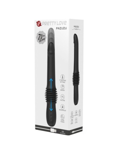 PRETTY LOVE - VIBRATORE PAZUZU 3 MODALITÀ DI SPINTA NERO