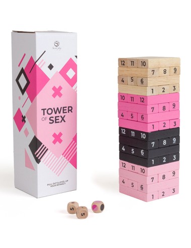 SECRETPLAY - GIOCO IN LEGNO TORRE DEL SESSO