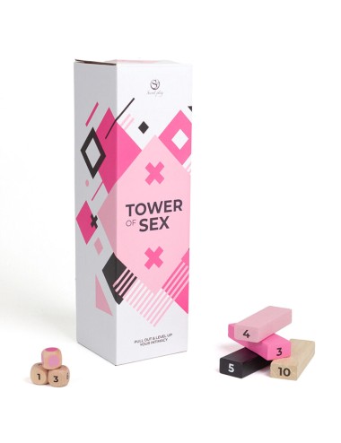 SECRETPLAY - GIOCO IN LEGNO TORRE DEL SESSO