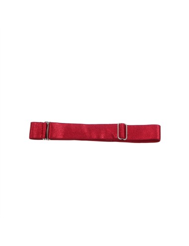 SUBBLIME - 955397 ABITO CON SPALLINE IN PELLE BORDEAUX S/M