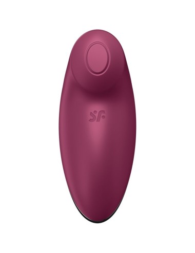 SATISFYER - TAP & CLIMAX 2 VIBRATORE E STIMOLATORE ROSSO