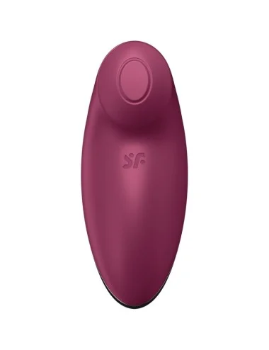SATISFYER - TAP & CLIMAX 2 VIBRATORE E STIMOLATORE ROSSO