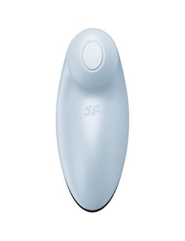 SATISFYER - TAP & CLIMAX 2 VIBRATORE E STIMOLATORE BLU