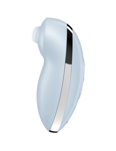 SATISFYER - TAP & CLIMAX 2 VIBRATORE E STIMOLATORE BLU