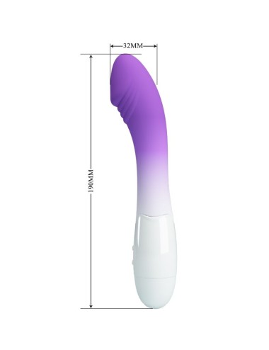 PRETTY LOVE - VIBRATORE ELEMENTAL G-SPOT 30 VIBRAZIONI VIOLA