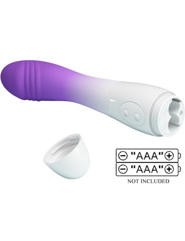 PRETTY LOVE - VIBRATORE ELEMENTAL G-SPOT 30 VIBRAZIONI VIOLA