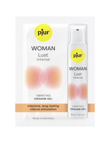 PJUR - WOMAN LUST GEL VIBRANTE INTENSO MONO DOSE PER ORGASMO 1